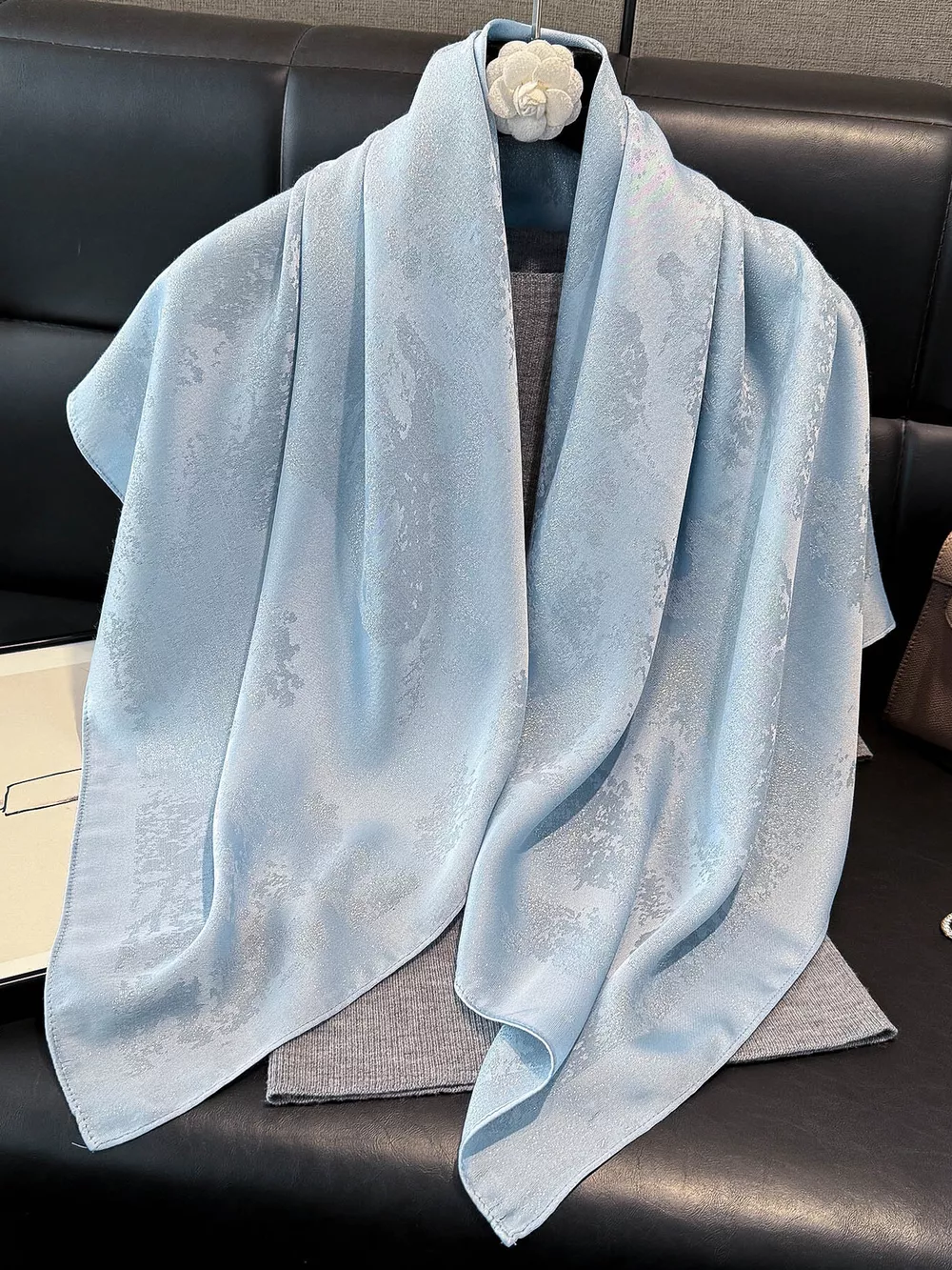 Lightweight Silk Scarf, image 10
