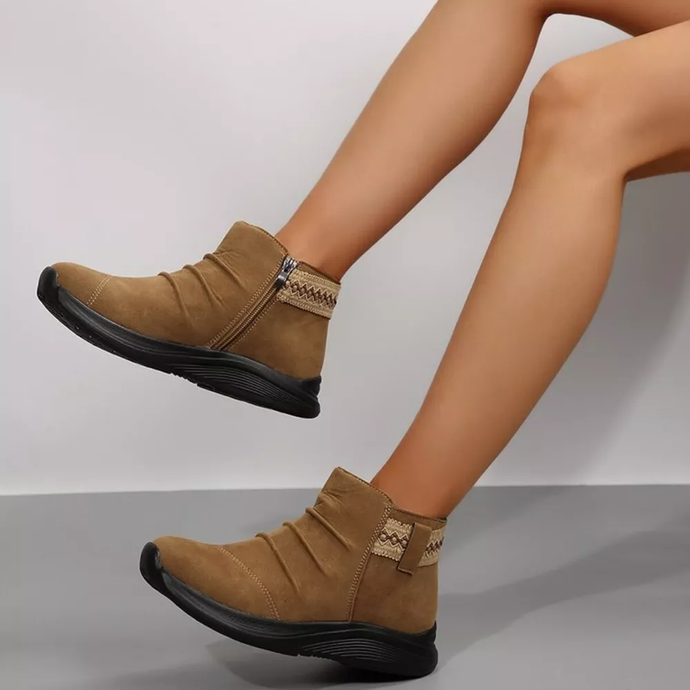 Round Toe Platform Boots, image 3