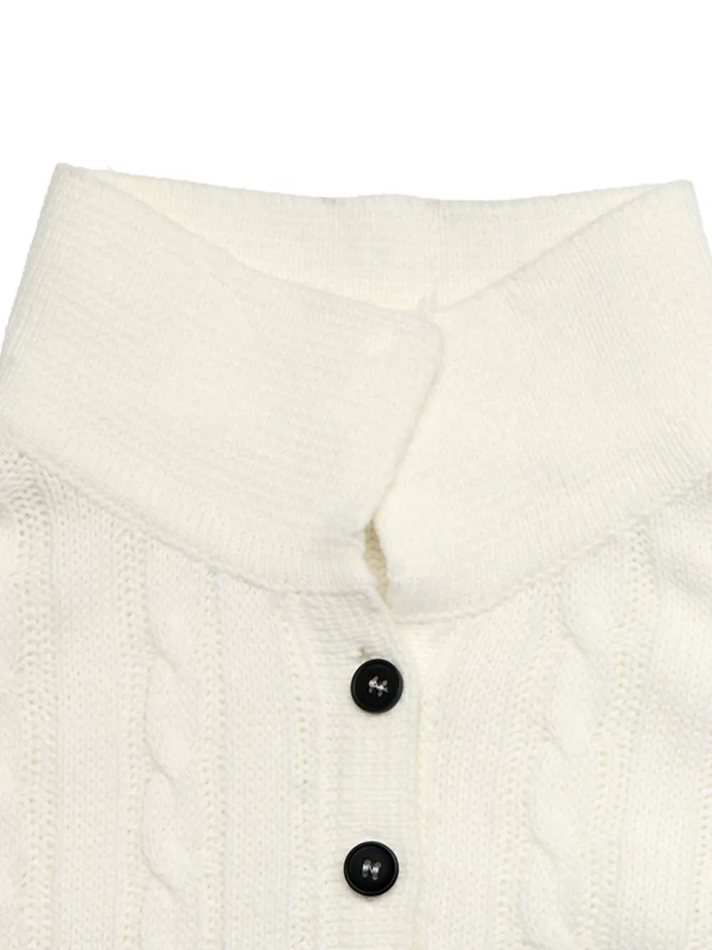 Cable Knit Long Sleeve Sweater, image 7