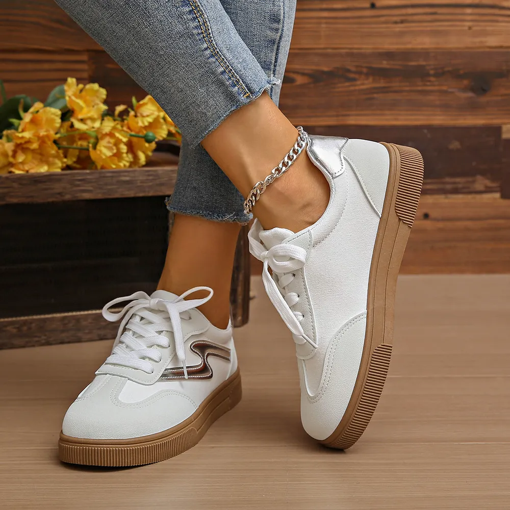 Lace Up Platform Sneakers, image 13