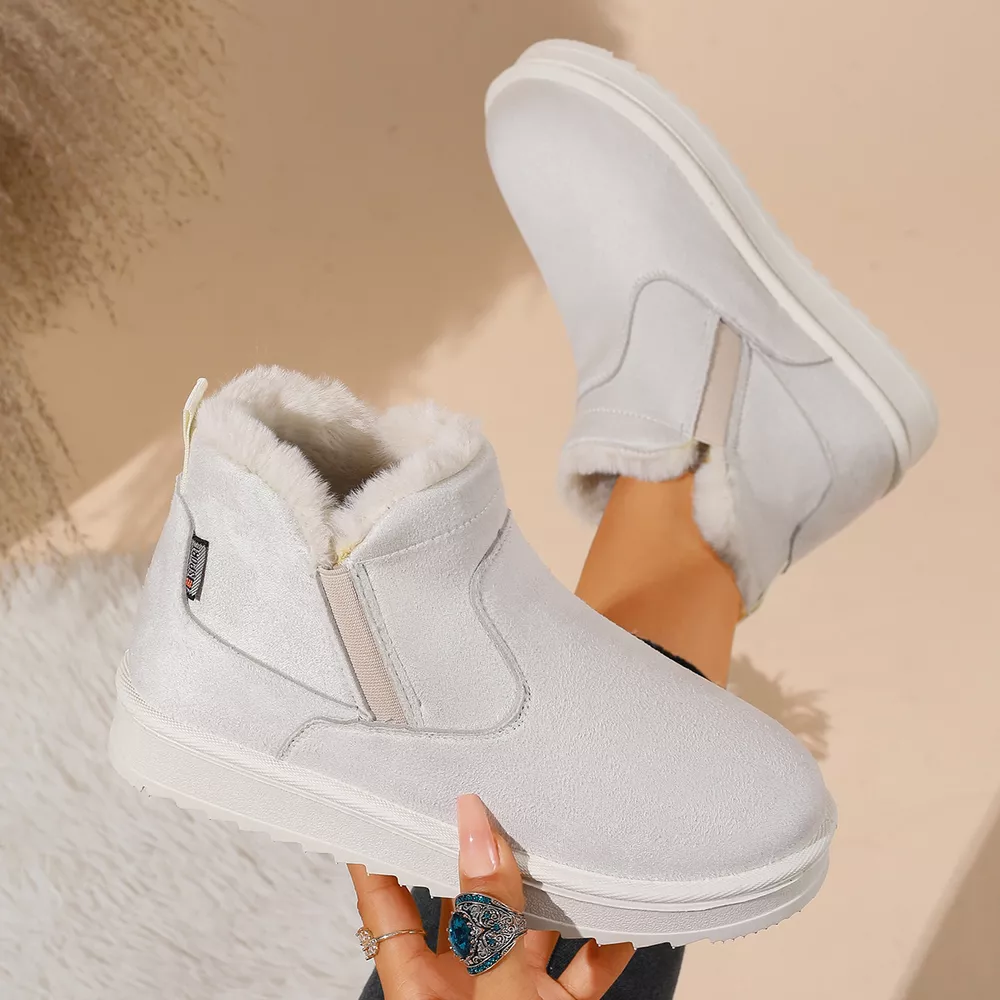 Plush Lined Winter Ankle Boots, image 14