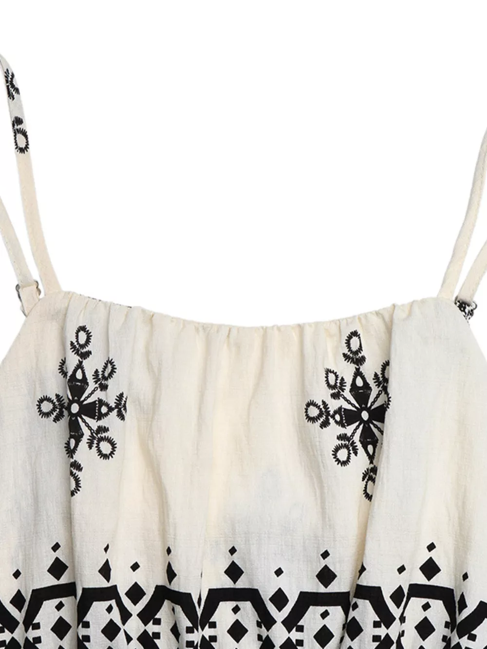 Printed Spaghetti Strap Wide Leg Jumpsuit, image 5