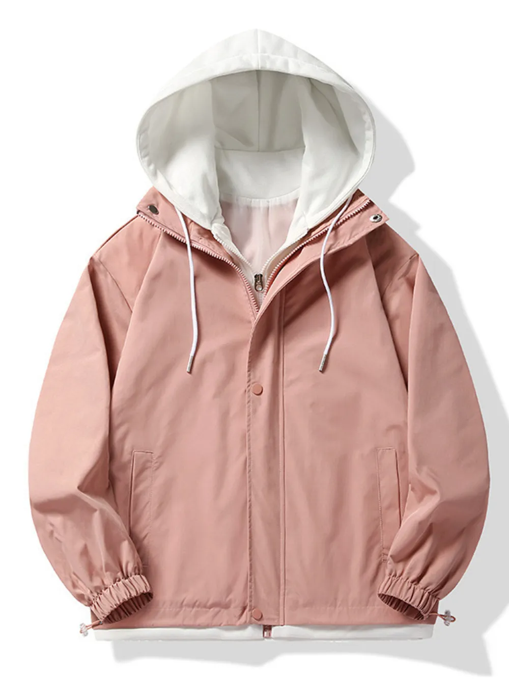 Men's Plus Size Casual Lightweight Windbreaker Jacket, image 9