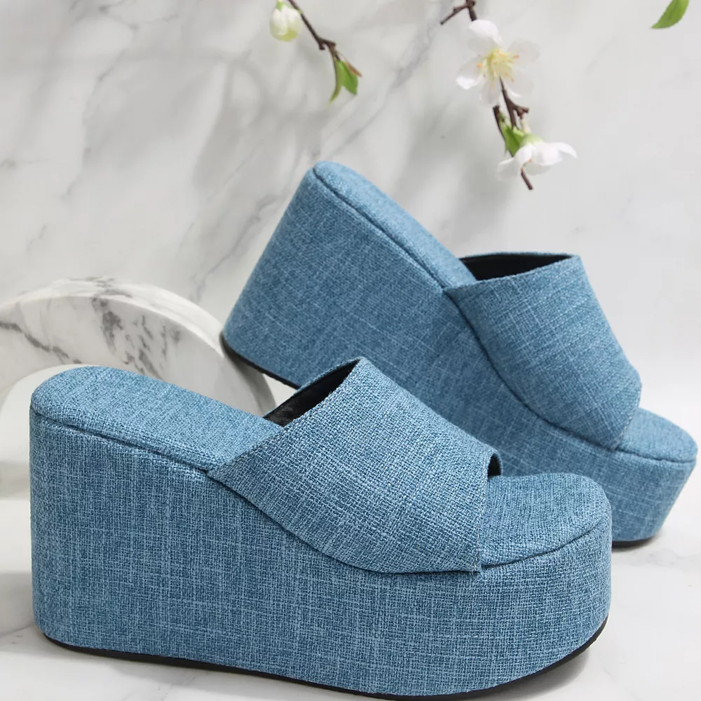Open Toe Wedge Sandals, image 2