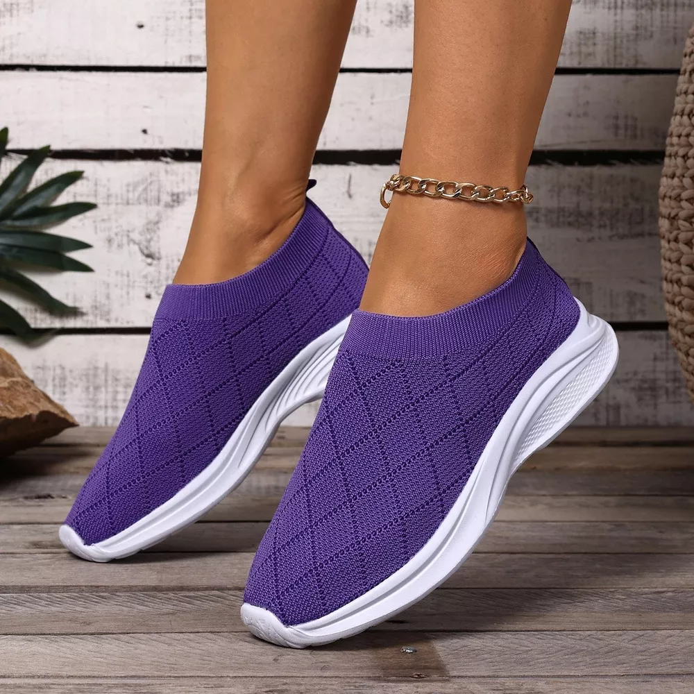 Breathable Mesh Round Toe Shoes, image 3