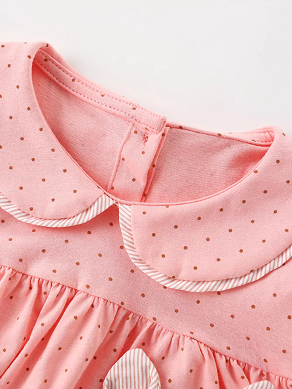 Children's Rabbit Applique Polka Dot T-Shirt, image 2