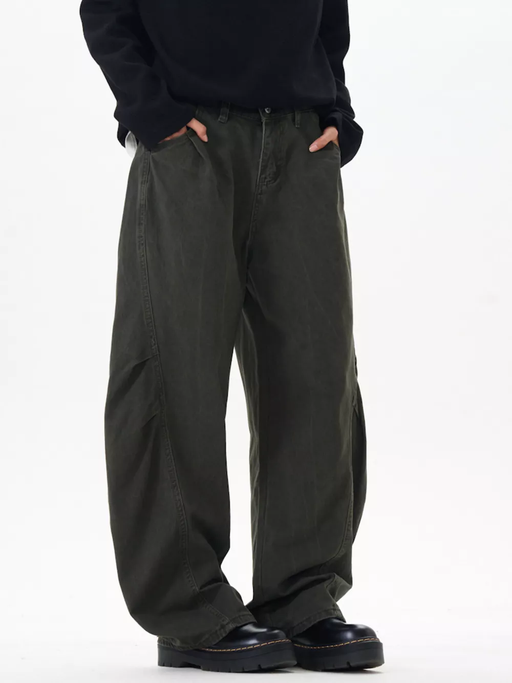 Men's Loose Fit Cargo Pants, image 3