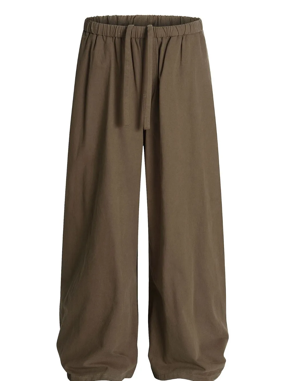 Men's Wide Leg Drawstring Elastic Waist Pants