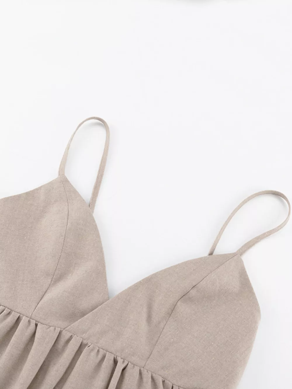 Backless Spaghetti Strap Mini Dress, image 8