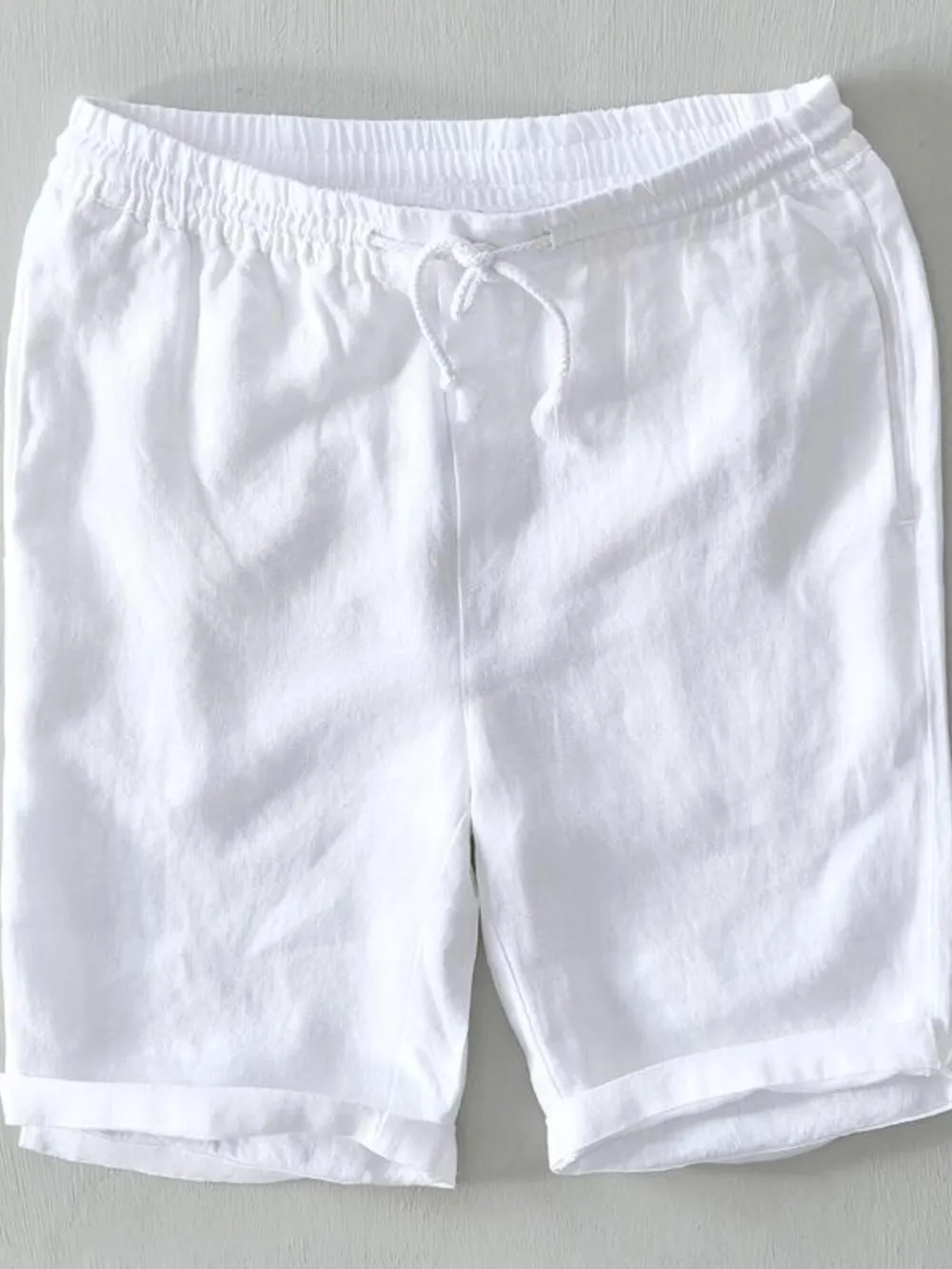 Men's Plus Size Casual Drawstring Shorts, image 6