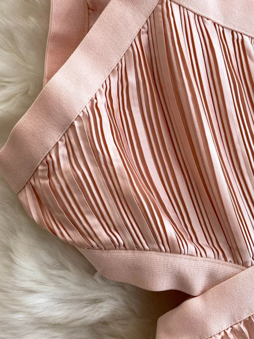 Halter Neck Pleated Maxi Dress, image 12
