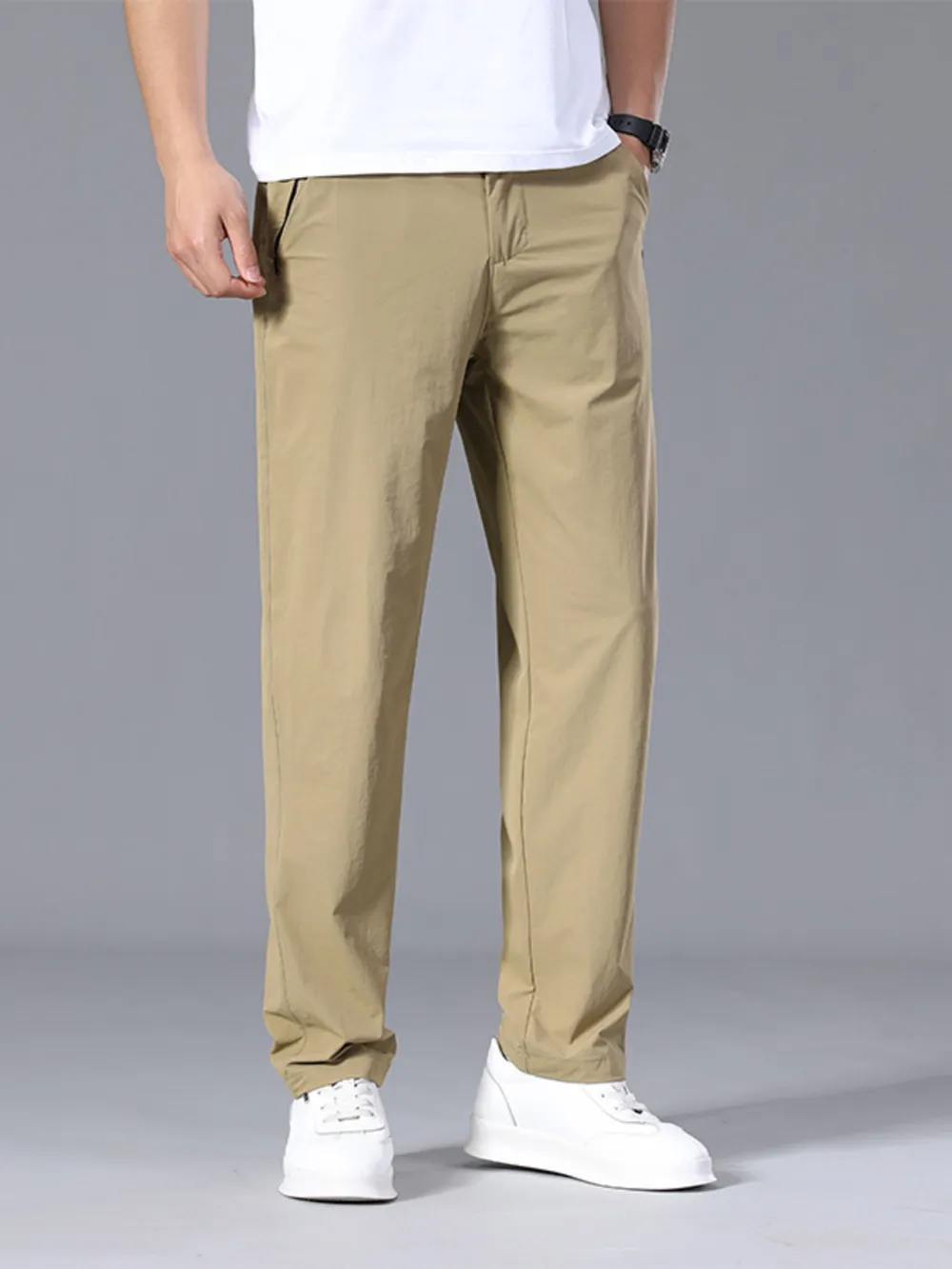 Men's Plus Size Lightweight Casual Active Pants, image 4