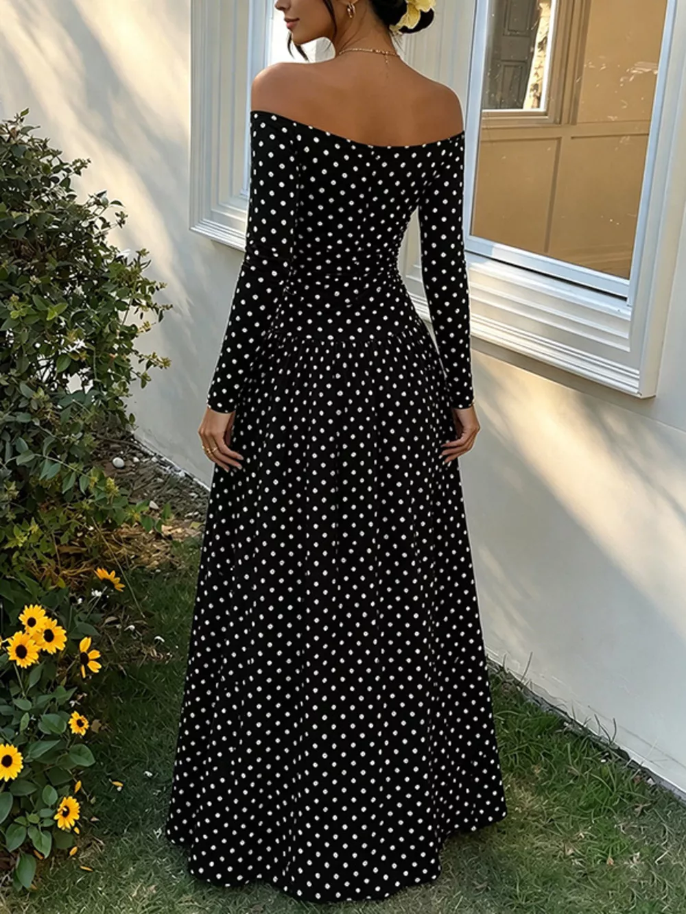 Off-the-Shoulder Maxi Dress, image 17
