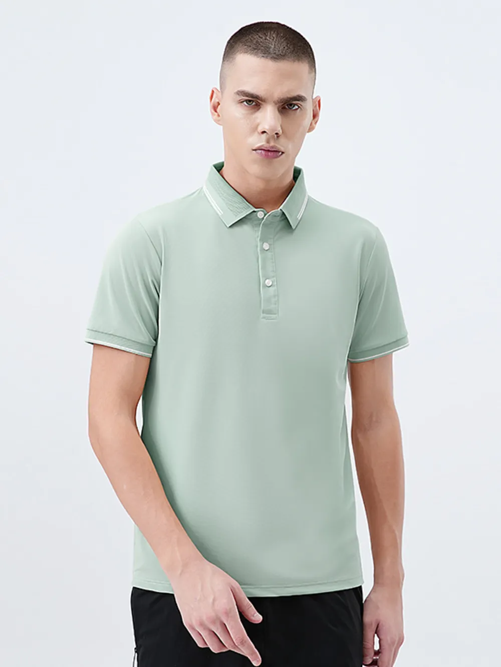 Men's Plus Size Classic Short Sleeve Polo Shirt, image 8