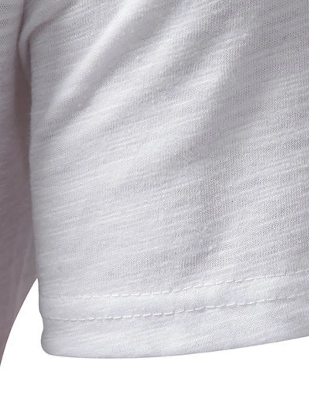 Men's Button Detail Short Sleeve Top, image 6