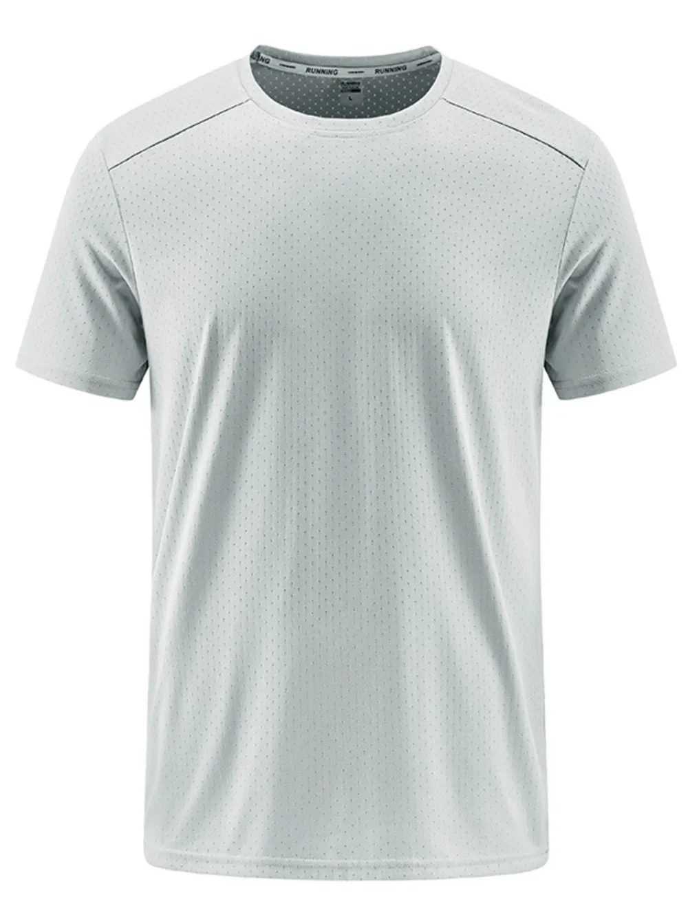 Men's Plus Size Round Neck Short Sleeve Active T-Shirt, image 7