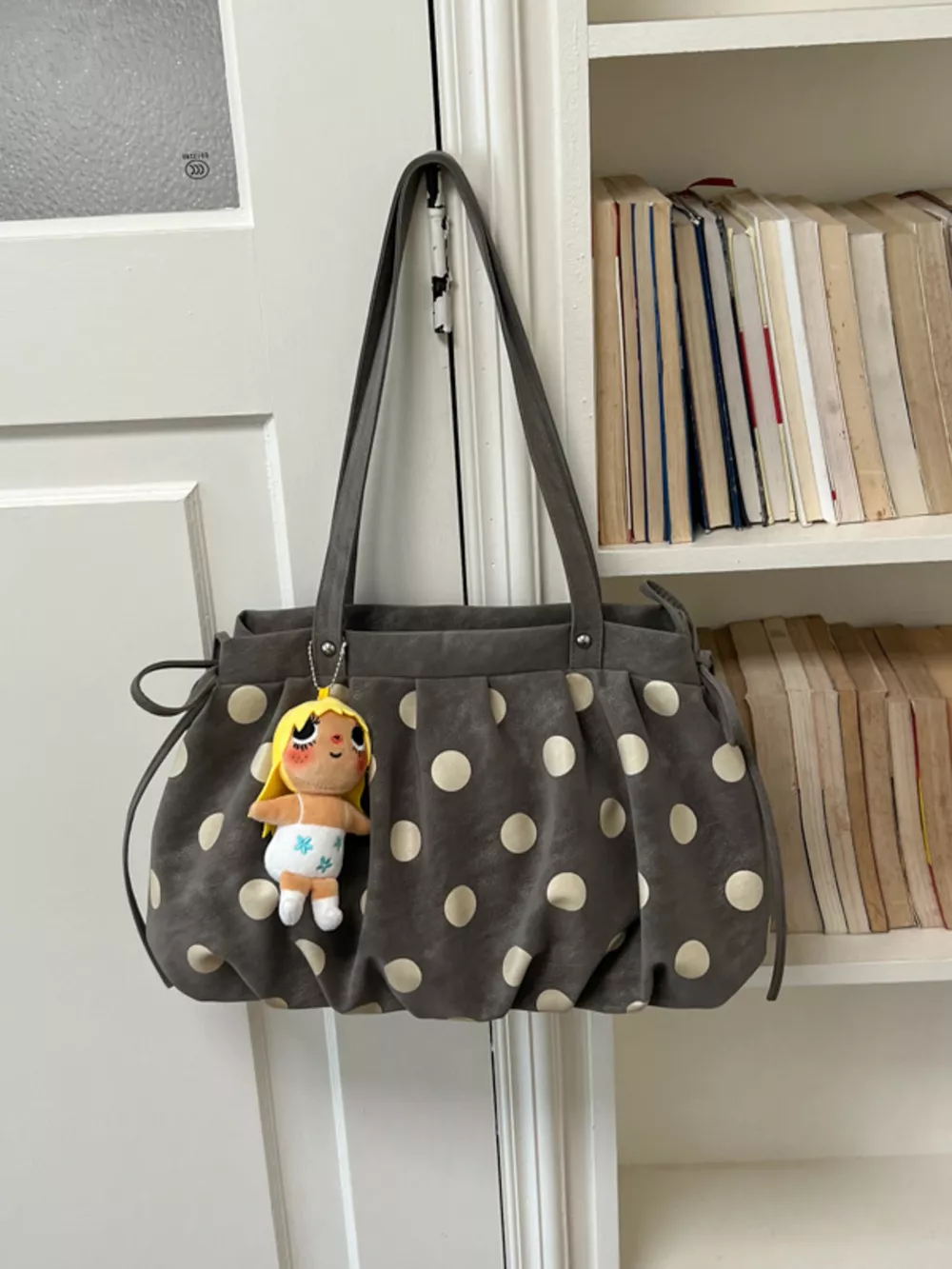 Polka Dot Shoulder Bag, image 8