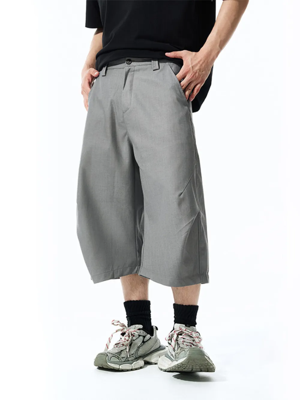 Men's Wide Leg Shorts, image 3