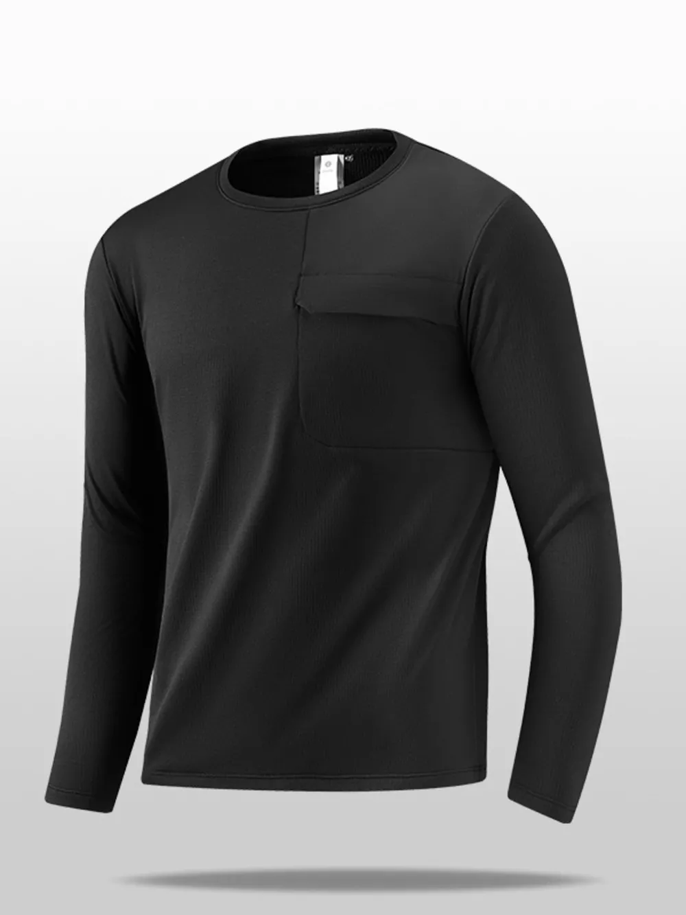 Men's Plus Size Casual Long Sleeve T-Shirt