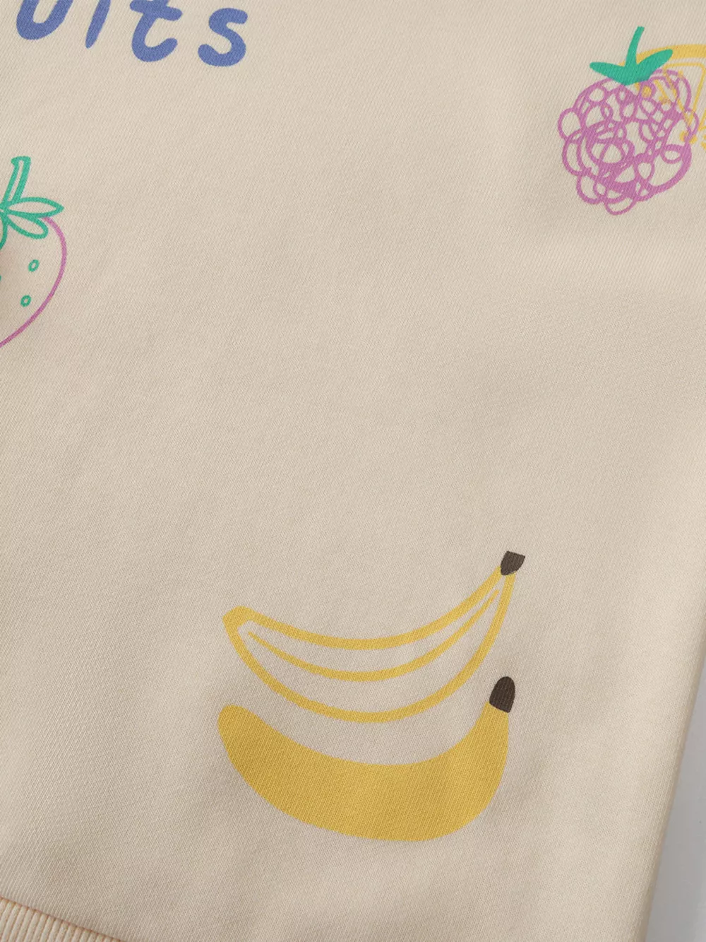 Children's Fun Fruits Graphic Crewneck Sweatshirt, image 5