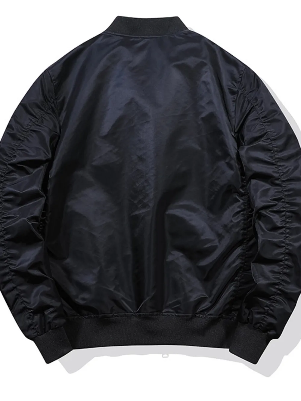 Men's Plus Size Zip Up Long Sleeve Jacket, image 5