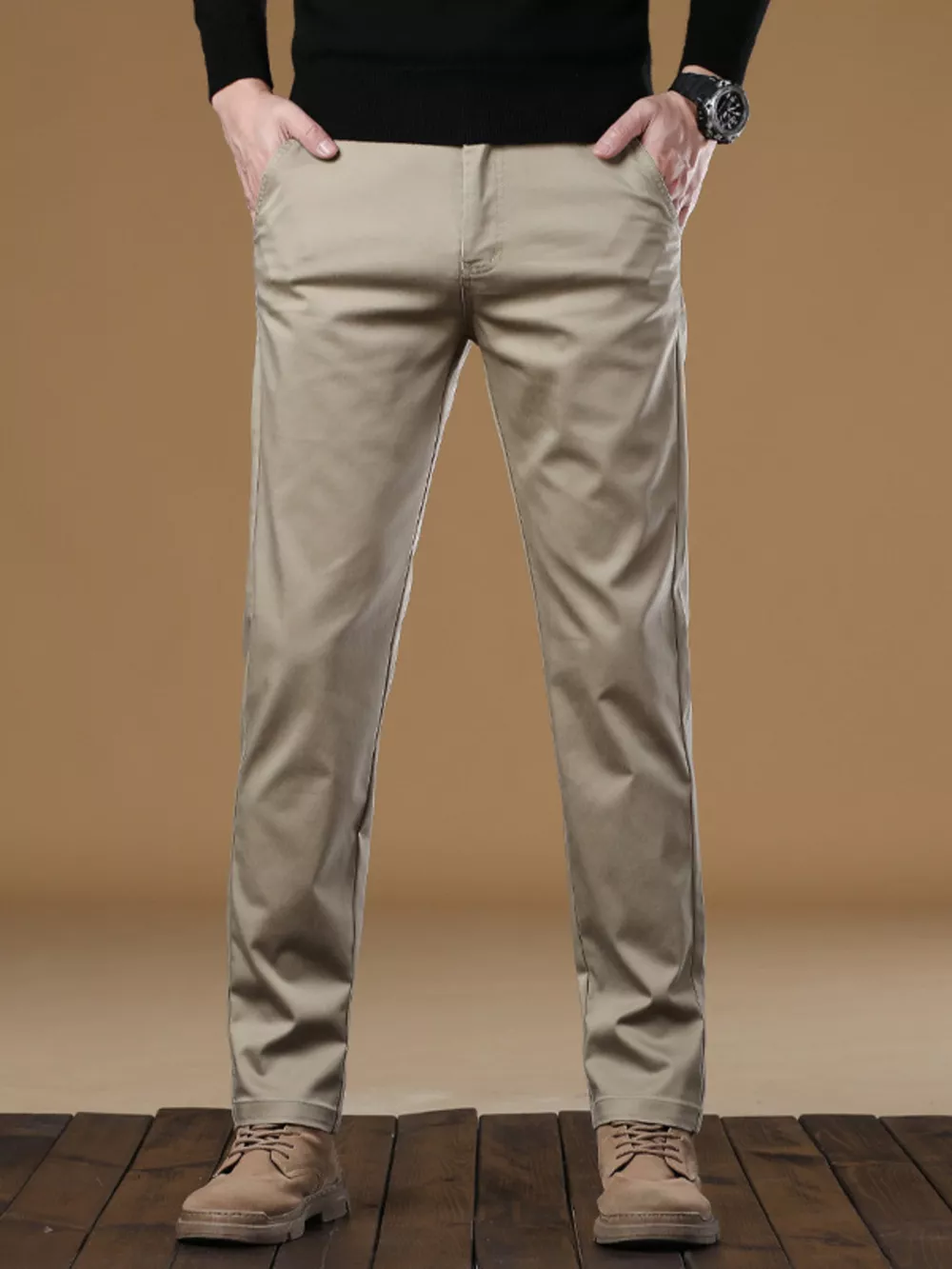 Men's Stretch Fit Casual Pants, image 3