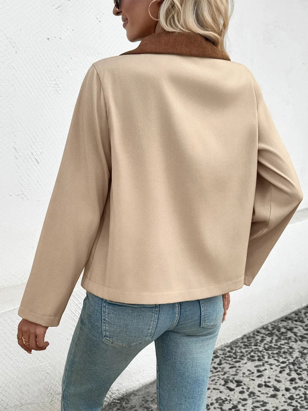 Zip Up Long Sleeve Jacket, image 9