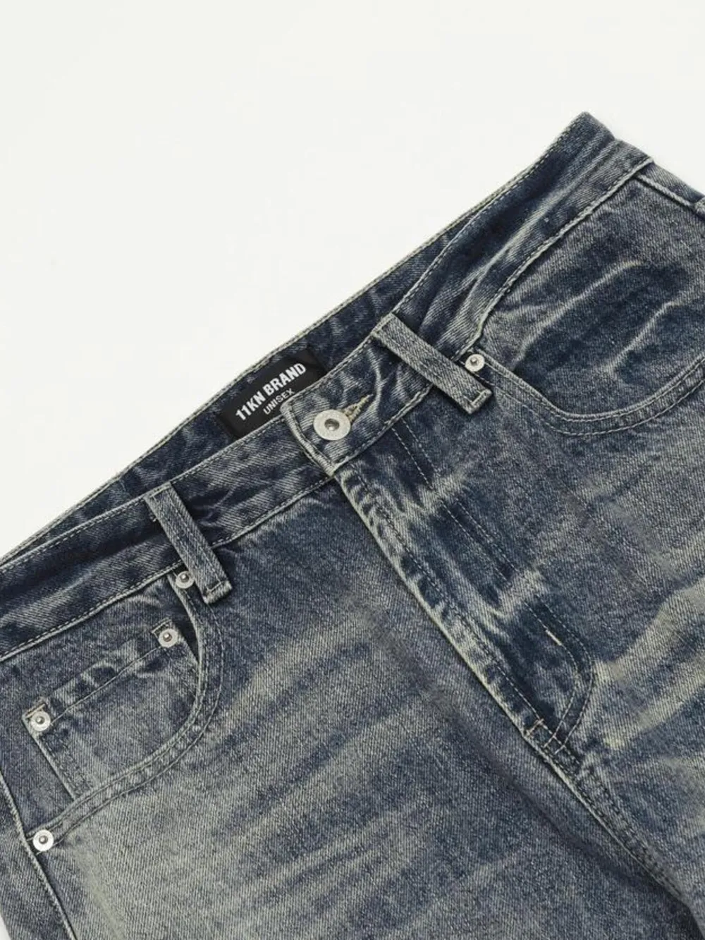 Men's Distressed Flare Jeans, image 6