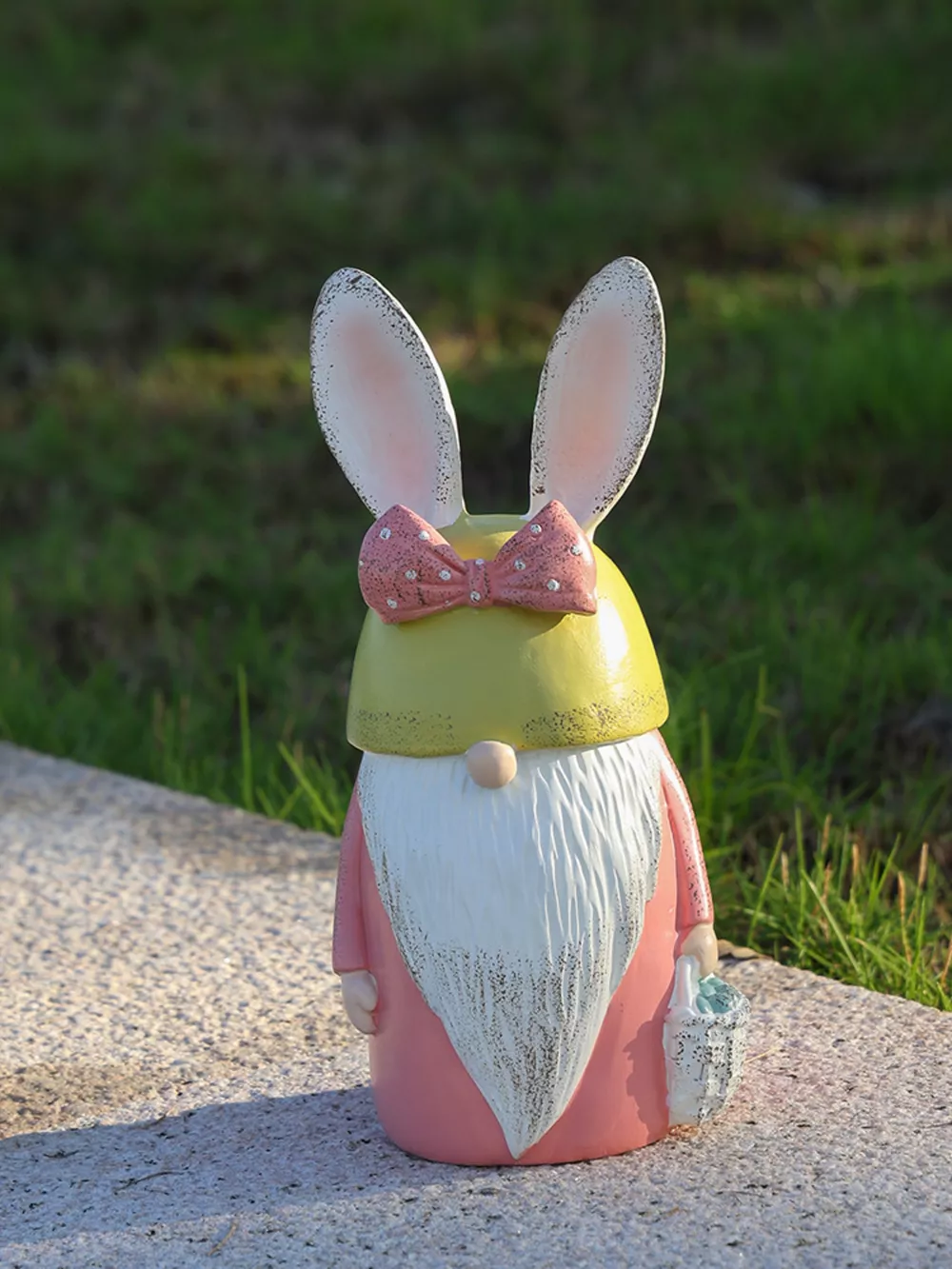Easter Bunny Decorative Gnome