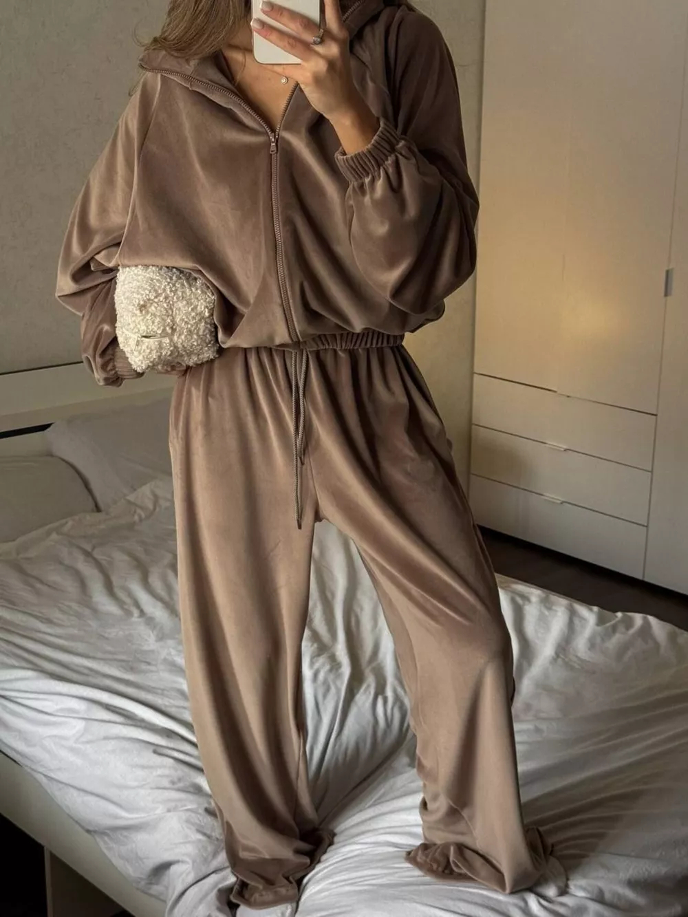 Zip-Up Hoodie and Joggers Set, image 15