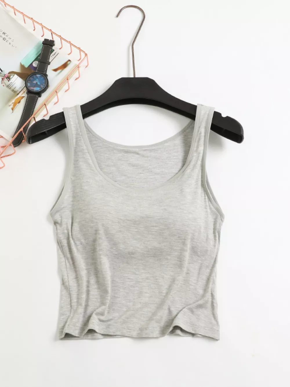 Seamless Modal Padded Tank, image 6