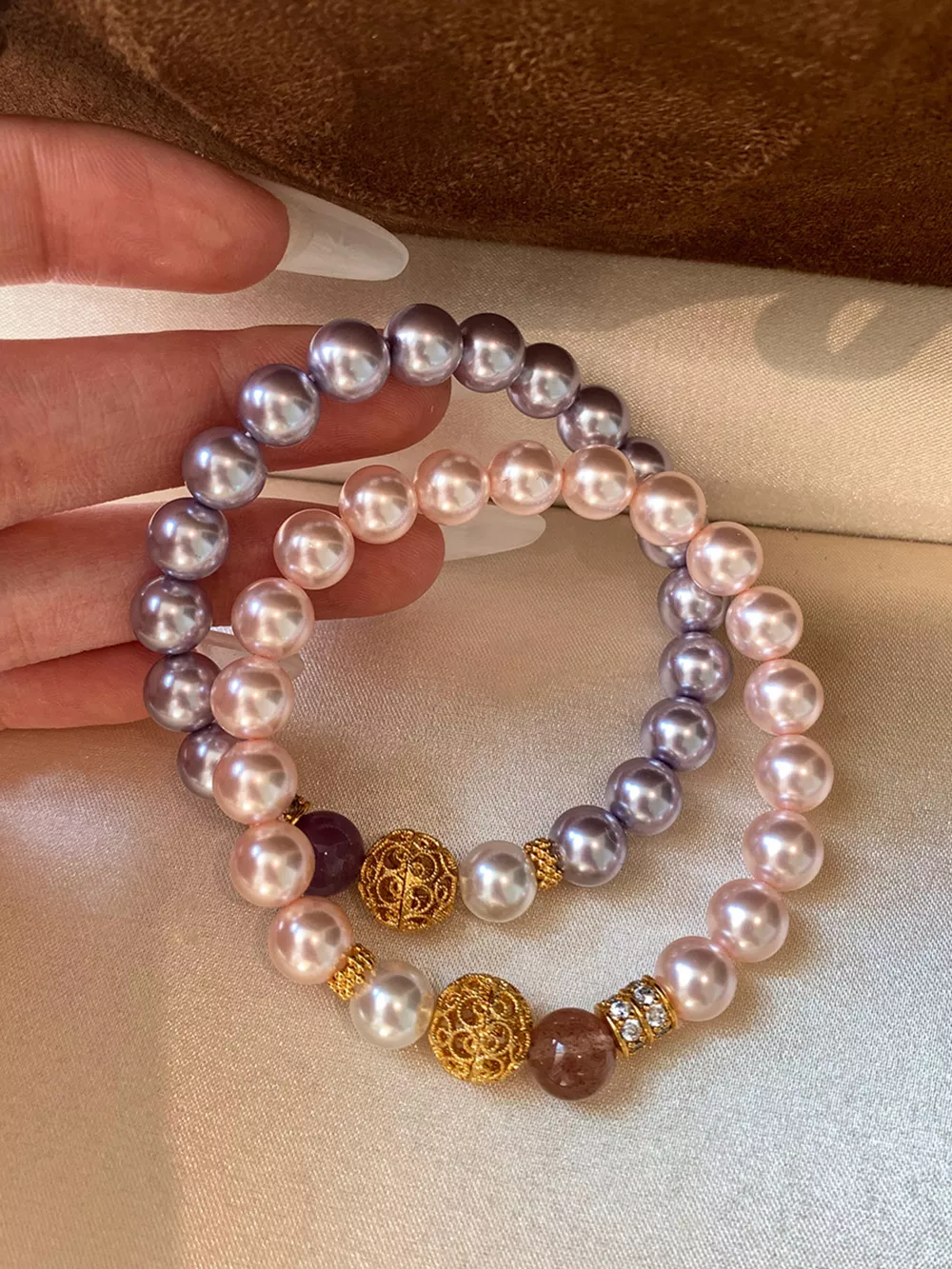 Pearl Beaded Bracelet, image 2