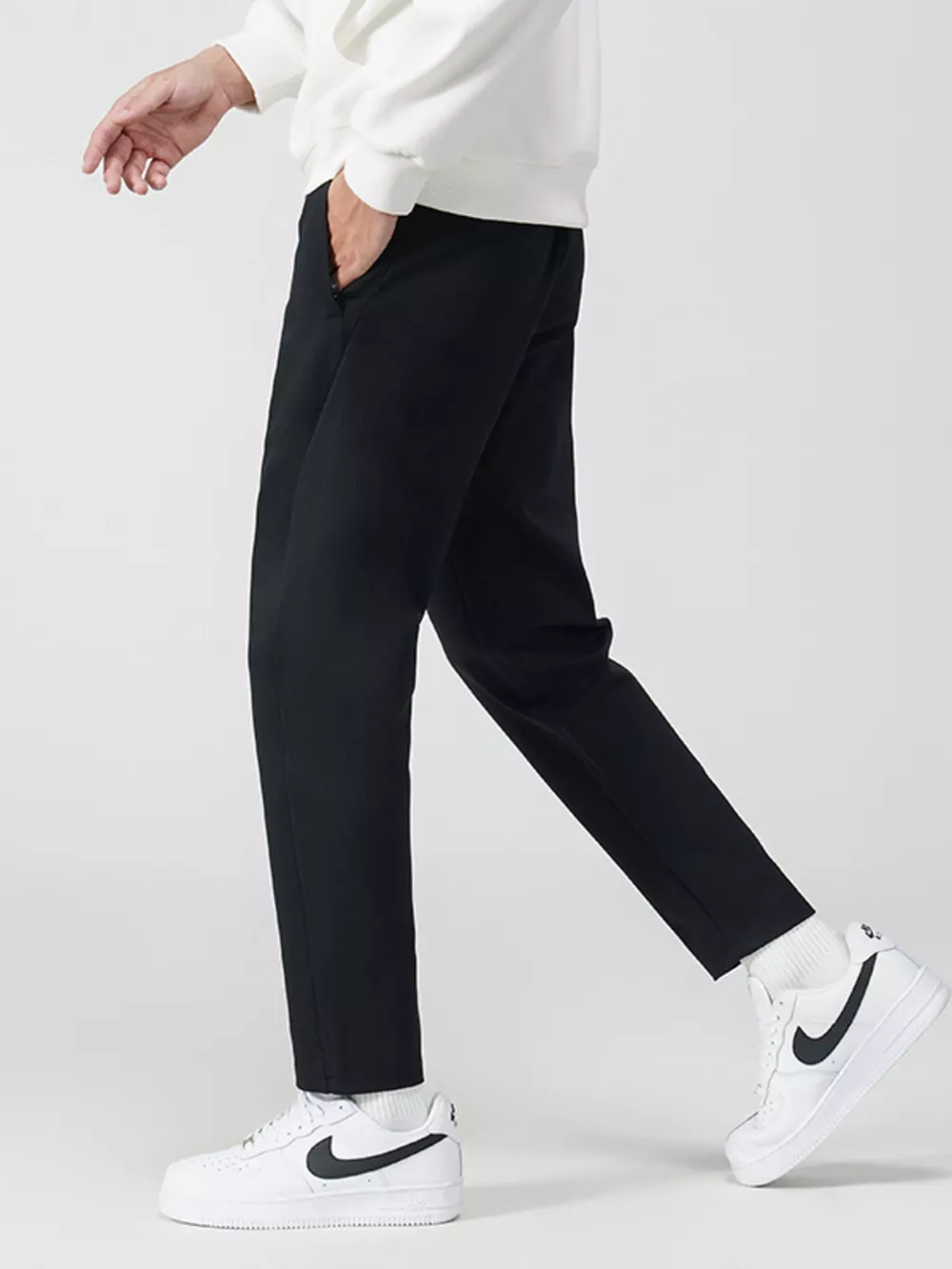 Men's Plus Size Slim-Fit Stretch Pants, image 3