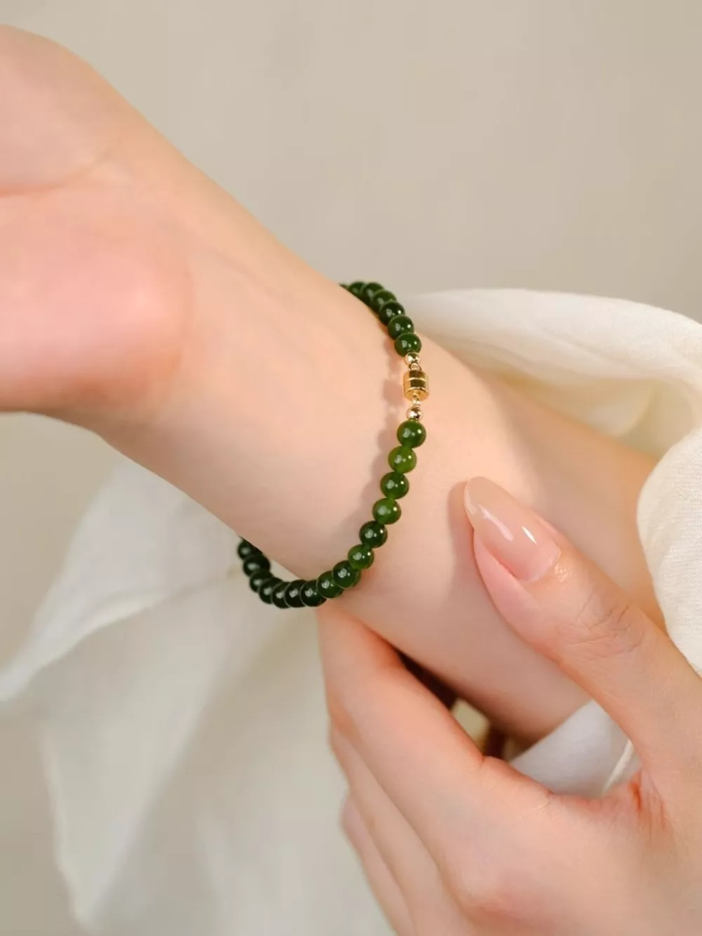 Agate Beaded Bracelet, image 6