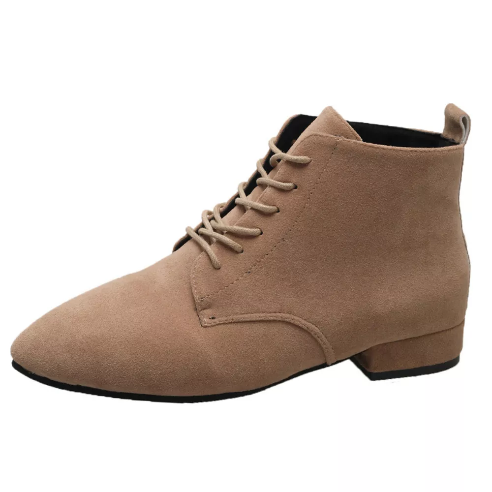 Point Toe Block Heels Boots, image 4