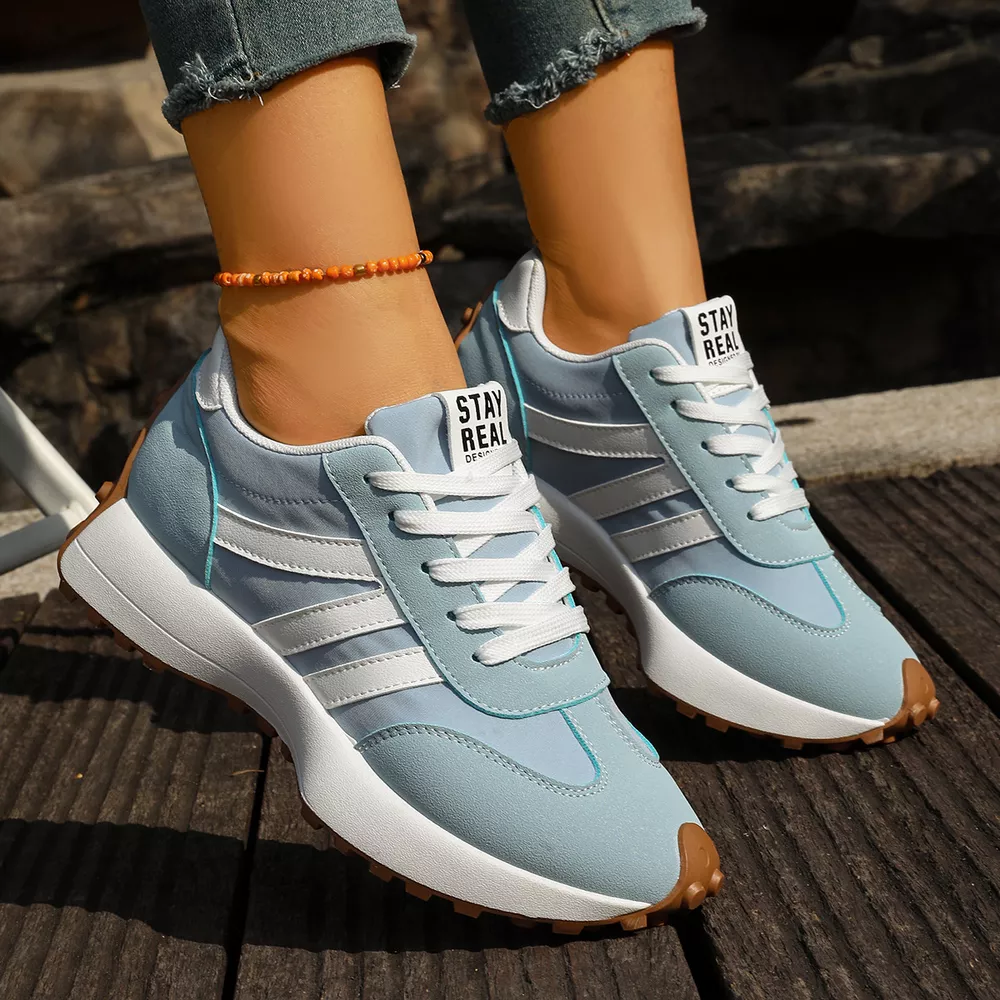 Round Toe Lace Up Sneakers, image 13
