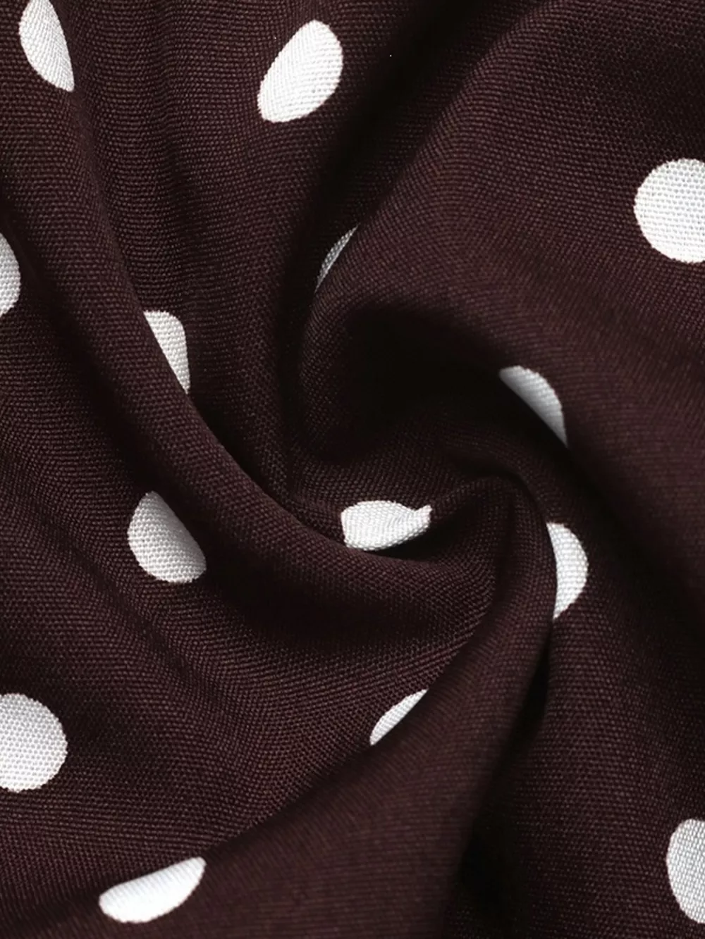 Polka Dot Ruffled V-Neck Bodysuit, image 11