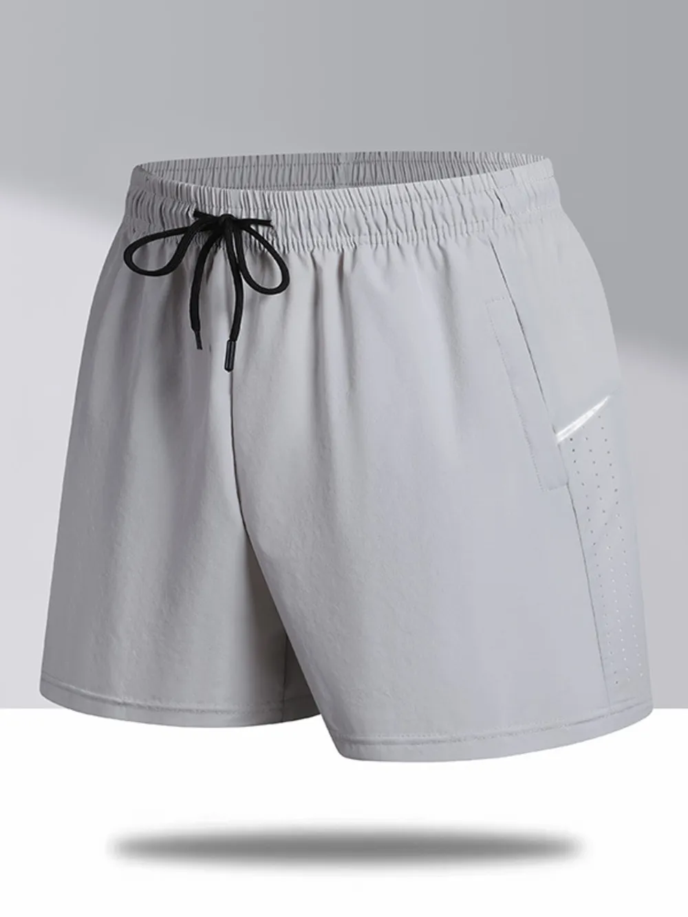 Men's Plus Size Drawstring Shorts, image 3