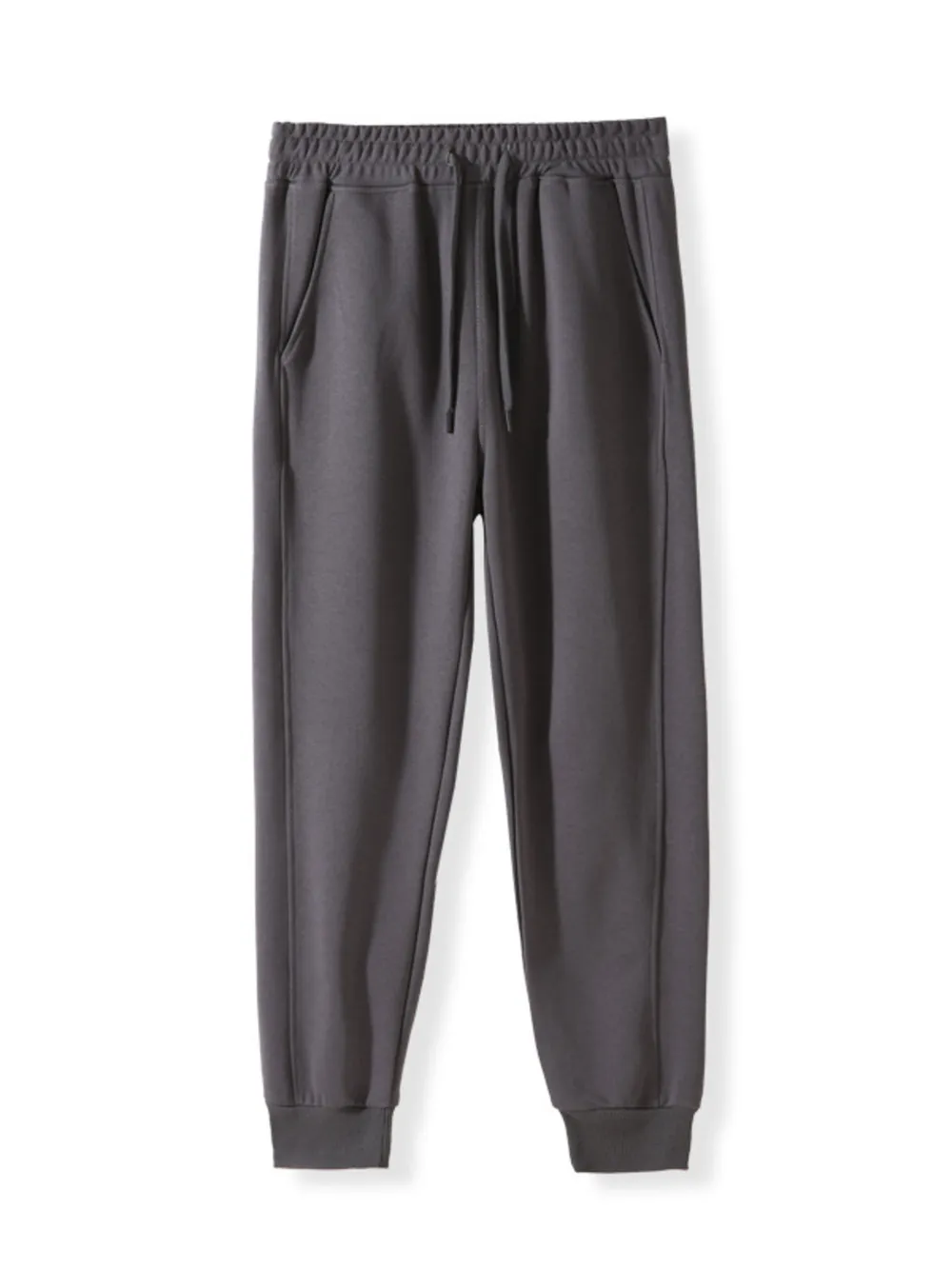 Men's Plus Size Drawstring Joggers, image 4
