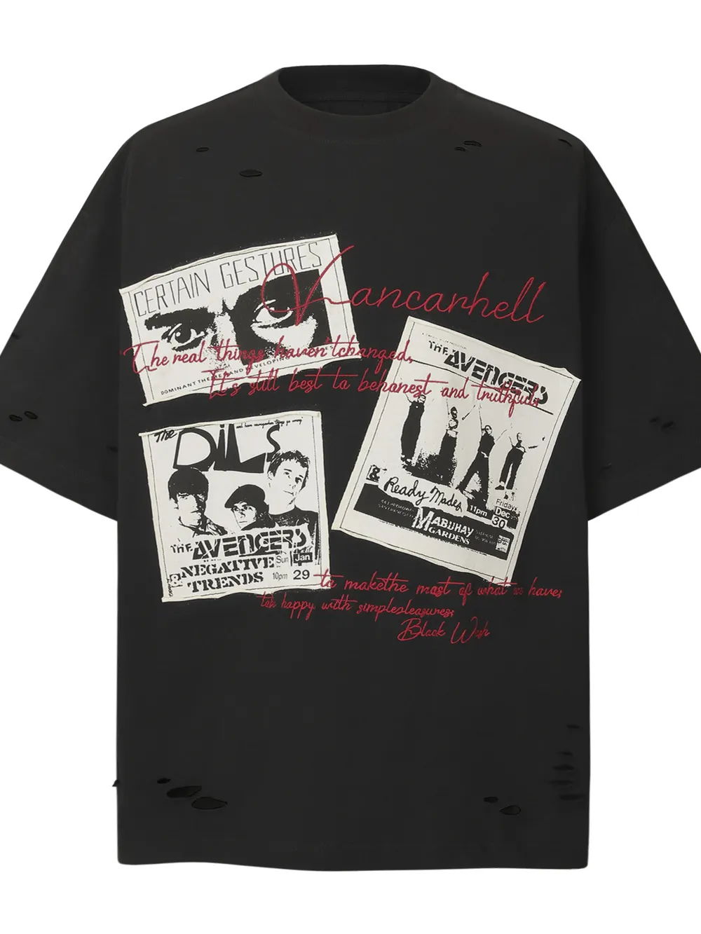 Men's Music Band Graphic Short Sleeve T-Shirt, image 2