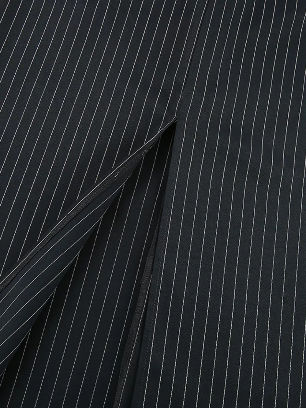 Slit Striped Maxi Skirt, image 7