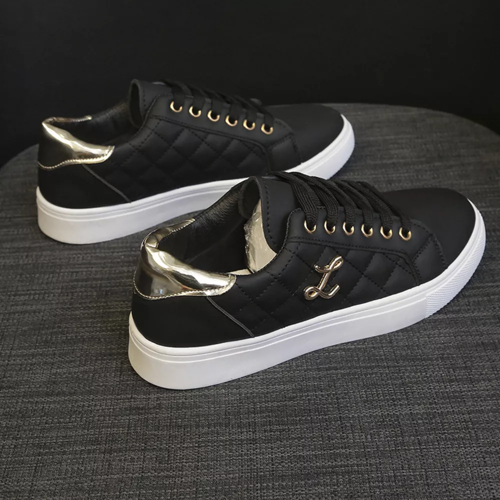 Round Toe Lace Up Sneakers, image 4