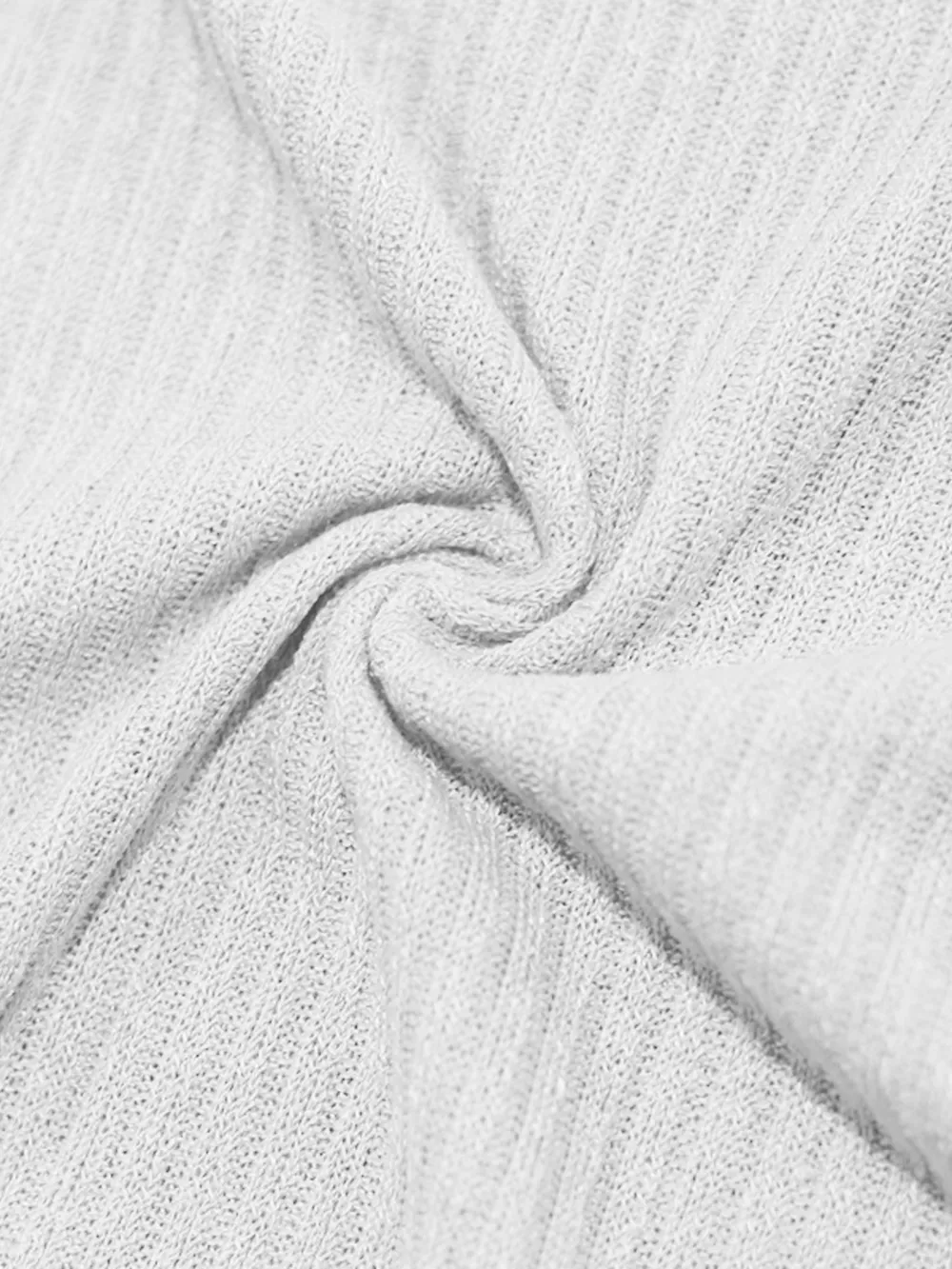 Men's Full Size Ribbed V-Neck T-Shirt Plus Size, image 5