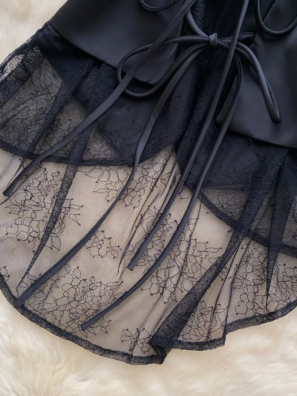 Lace Trimmed Button-Down Vest Coat, image 5