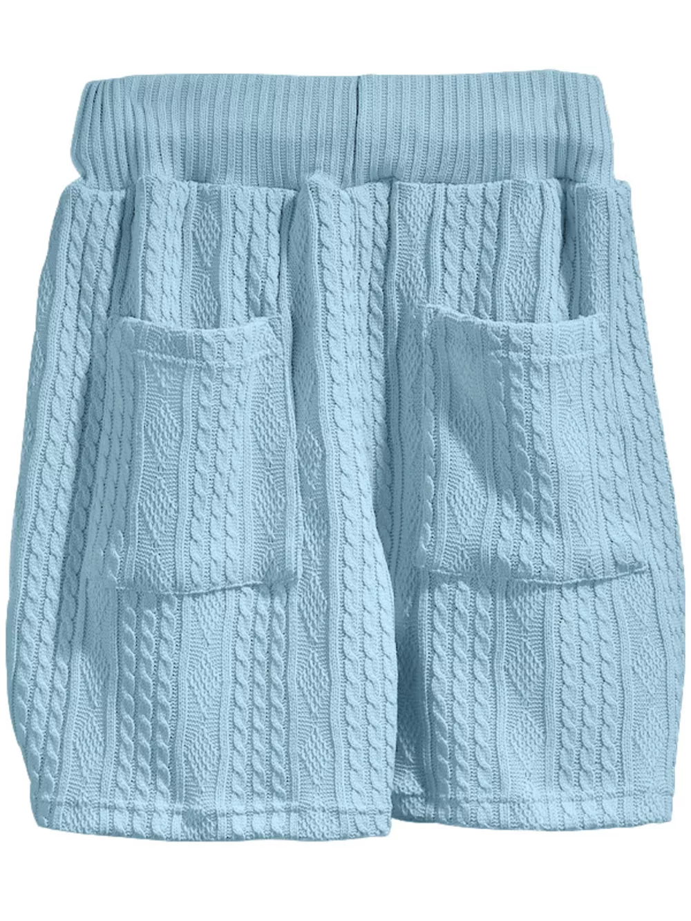 Men's Full Size Casual Knit V-Neck Short Sleeve Top and Shorts Set Plus Size, image 8