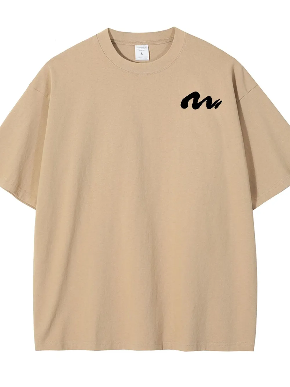 Men's Full Size Round Neck Half Sleeve T-Shirt Plus Size, image 6