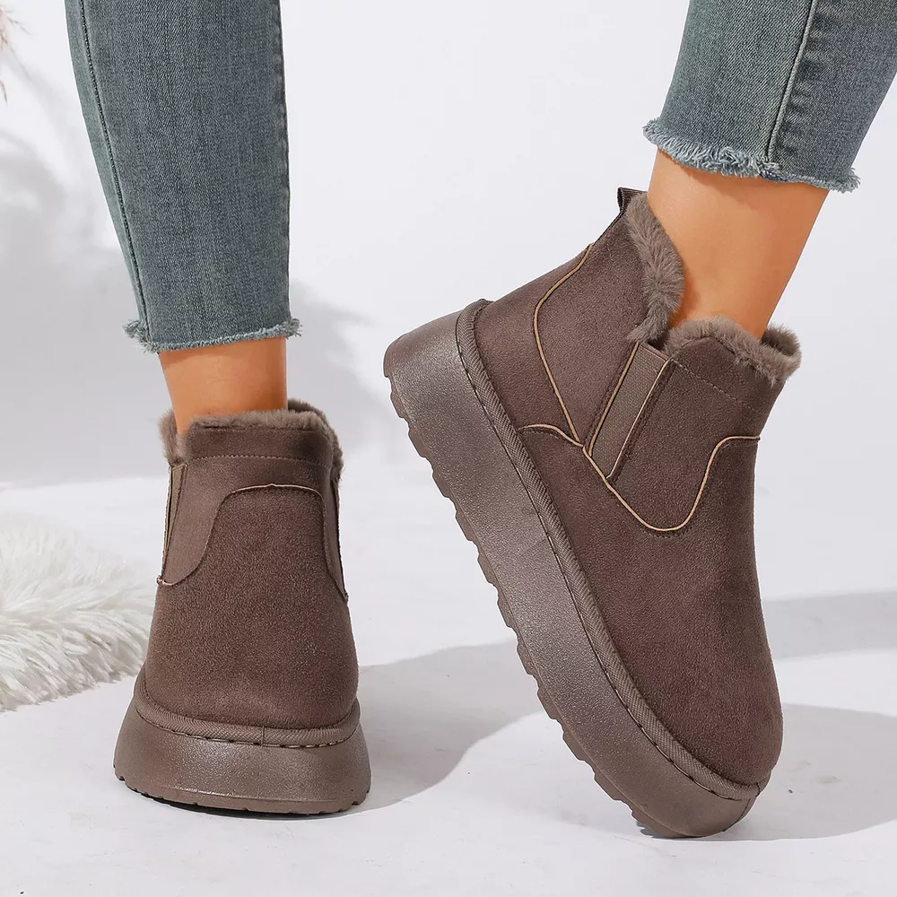 Round Toe Platform Boots, image 11