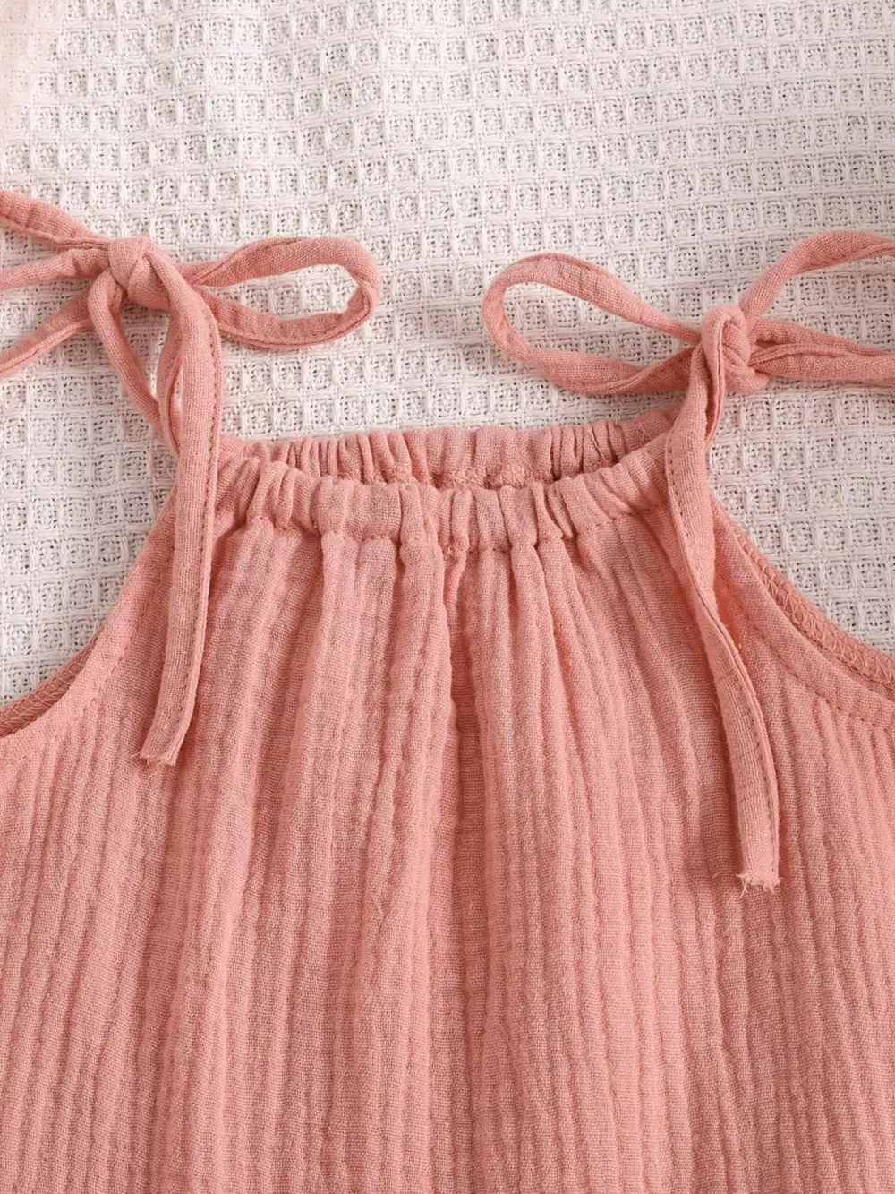 Children's Textured Cami and Shorts Set, image 3
