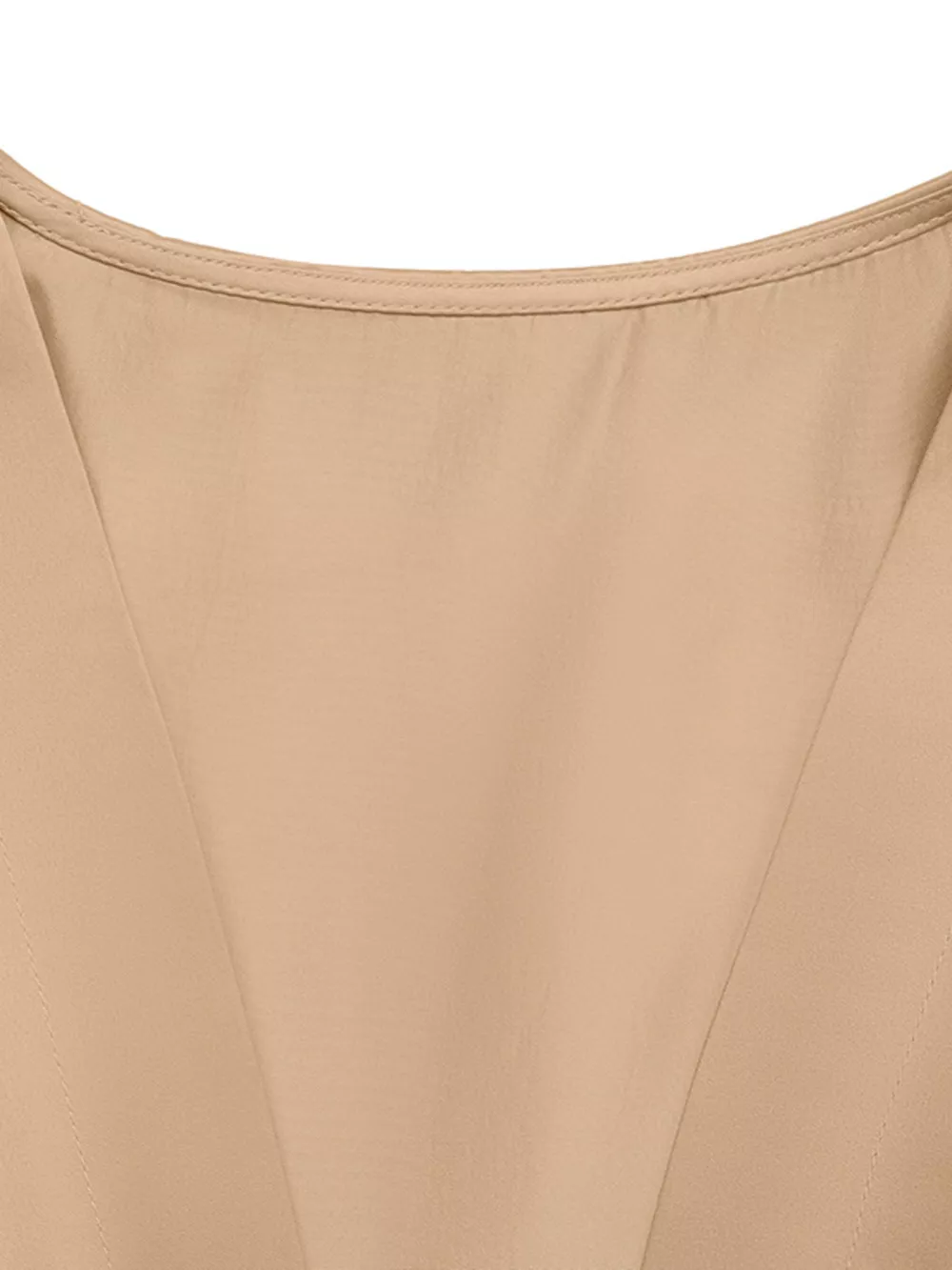 Satin Wrap Midi Dress with Pockets, image 4