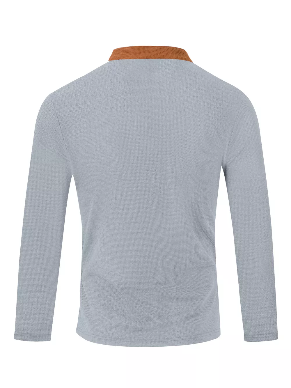 Men's Full Size Vintage Lace-Up Long Sleeve T-Shirt Plus Size, image 6